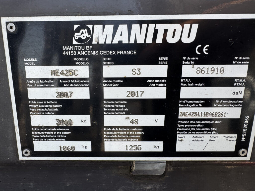 MANITOU ME425 ELECTRICA – foto 4