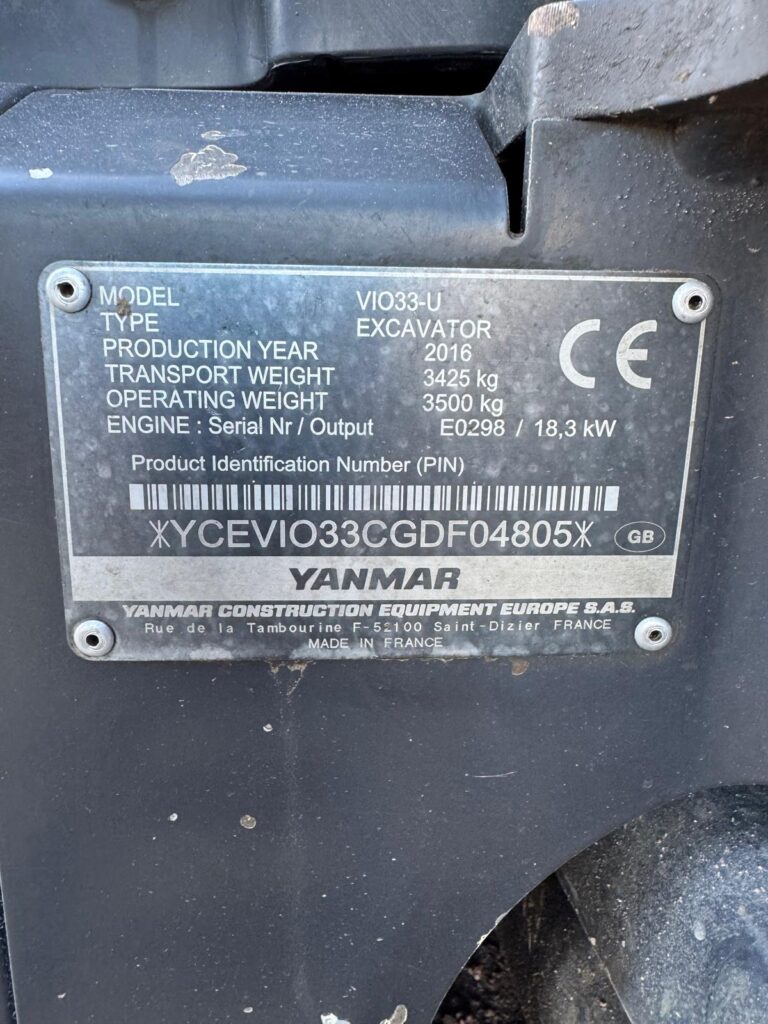 YANMAR VIO33 – foto 5